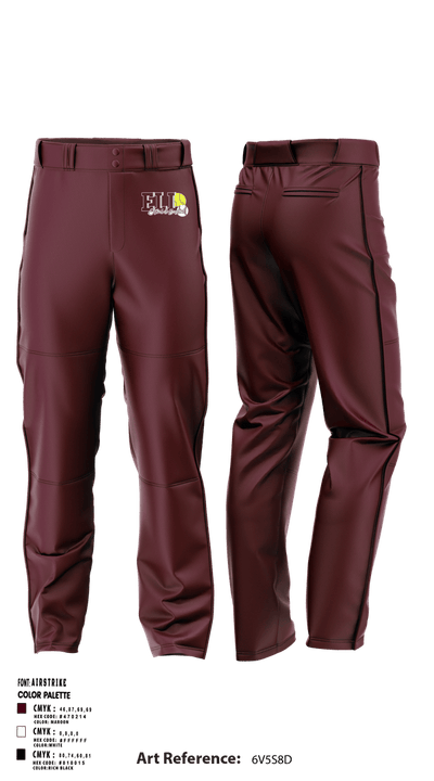 Elko Little League 7844714 Baseball Pants - 5