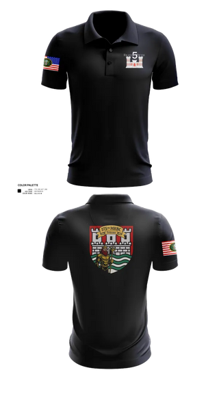 Short Sleeve Performance Polo, 175th MRBC, , Teamtime, Team time, sublimation, custom sports apparel, team uniforms, spirit wear, spiritwear, sports uniforms, custom shirts, team store, custom team store, fundraiser sports, apparel fundraiser