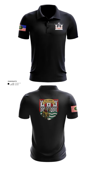 175th MRBC 2368764 Short Sleeve Performance Polo - 21