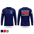 Ruthven Fire Department 30542802 Long Sleeve Performance Shirt - 1