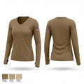257th Military Police Company 53146703 Women's Long Sleeve V-neck Shirt - 1