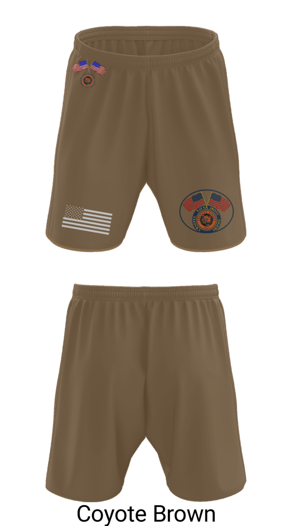 Athletic Shorts With Pockets, Chaffey High School Navy JROTC, Navy, Teamtime, Team time, sublimation, custom sports apparel, team uniforms, spirit wear, spiritwear, sports uniforms, custom shirts, team store, custom team store, fundraiser sports, apparel fundraiser