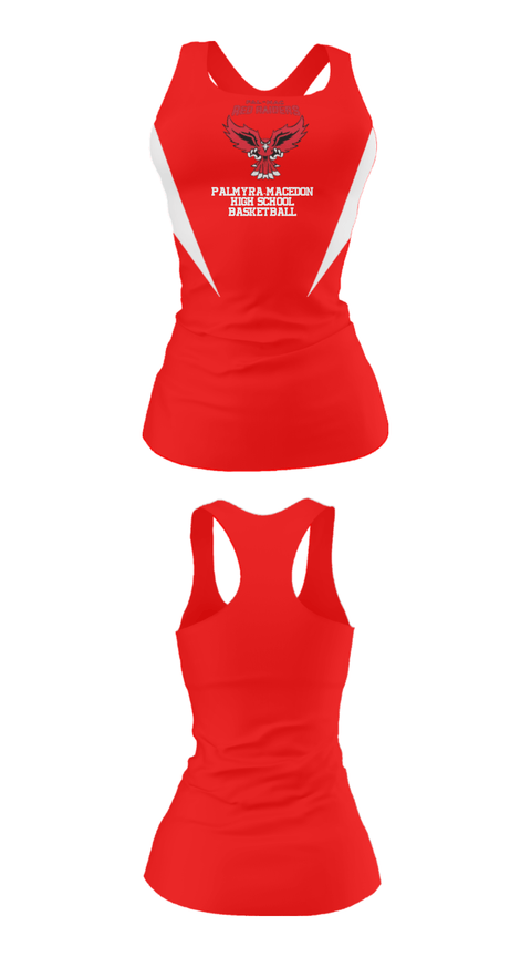 Tank Top, Palmyra-Macedon High School Basketball, Women's Basketball, Teamtime, Team time, sublimation, custom sports apparel, team uniforms, spirit wear, spiritwear, sports uniforms, custom shirts, team store, custom team store, fundraiser sports, apparel fundraiser