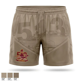 Athletic Shorts With Pockets, 513th Transportation Company, Army, Teamtime, Team time, sublimation, custom sports apparel, team uniforms, spirit wear, spiritwear, sports uniforms, custom shirts, team store, custom team store, fundraiser sports, apparel fundraiser