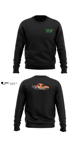 Crew Neck Sweatshirt, Rubberneck Racing, , Teamtime, Team time, sublimation, custom sports apparel, team uniforms, spirit wear, spiritwear, sports uniforms, custom shirts, team store, custom team store, fundraiser sports, apparel fundraiser