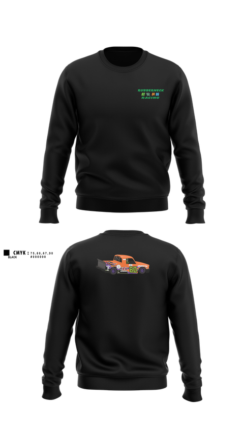 Crew Neck Sweatshirt, Rubberneck Racing, , Teamtime, Team time, sublimation, custom sports apparel, team uniforms, spirit wear, spiritwear, sports uniforms, custom shirts, team store, custom team store, fundraiser sports, apparel fundraiser