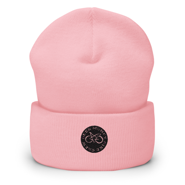 Beer Money Bike Crew 91191775 Cuffed Beanie | Yupoong 1501KC