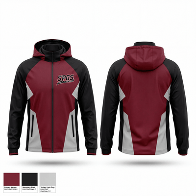 Santa Paula Girls Softball 69929365 Windbreaker - 1