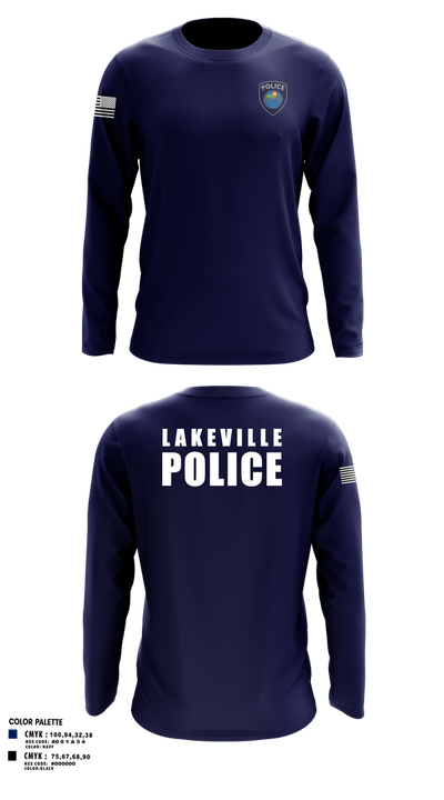 Lakeville Police Department 60717822 Long Sleeve Performance Shirt 6