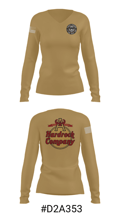 Hardrock Company 49031868 Women's Long Sleeve V-neck Shirt - 7