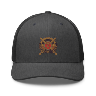 2nd Medical BDE 87997512 Retro Trucker Hat | Yupoong 6606
