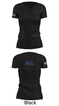 Delta cleaning LLC 32012075 Women's Short Sleeve V-neck Shirt - 14