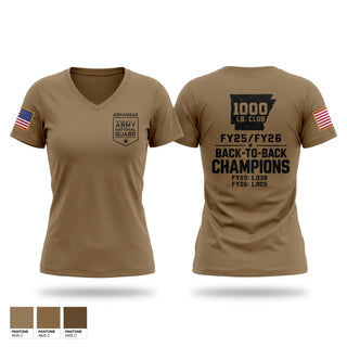 Womens Short Sleeve Vneck Shirt, Recruiting & Retention BN, National Guard, Teamtime, Team time, sublimation, custom sports apparel, team uniforms, spirit wear, spiritwear, sports uniforms, custom shirts, team store, custom team store, fundraiser sports, apparel fundraiser