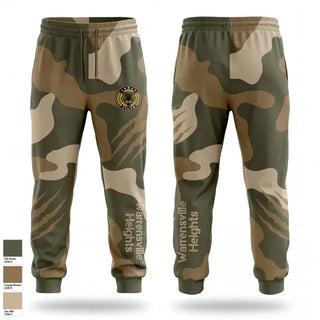 Sweatpants, Warrensville Hts JROTC, Army, Teamtime, Team time, sublimation, custom sports apparel, team uniforms, spirit wear, spiritwear, sports uniforms, custom shirts, team store, custom team store, fundraiser sports, apparel fundraiser