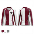 St. Richard’s Bulldogs 72036269 Women's Long Sleeve V-neck Shirt - 1