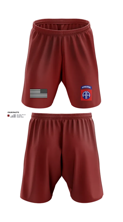 82d ABN DIV 72745716 Athletic Shorts With Pockets - 101