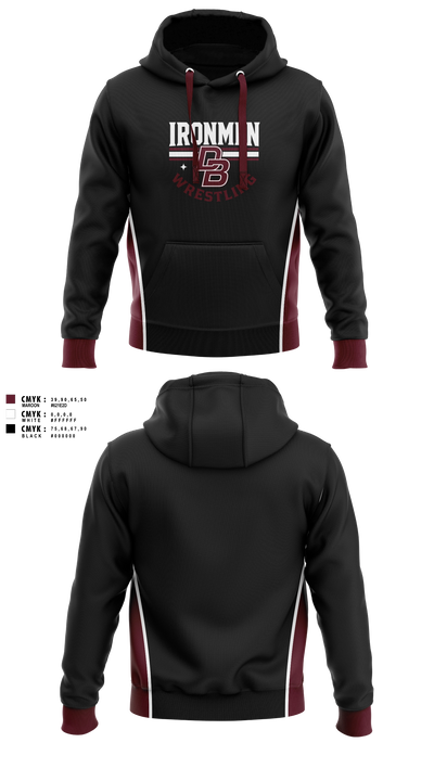 Don Bosco Ironmen Wrestling Hoodie - 2