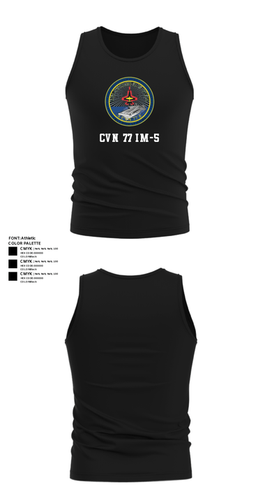 Cvn 77 IM-5 93310864 Tank Top - 37