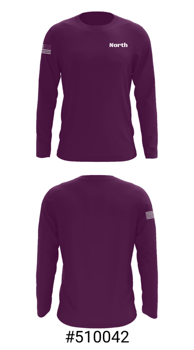 North 12078567 Long Sleeve Performance Shirt - 18