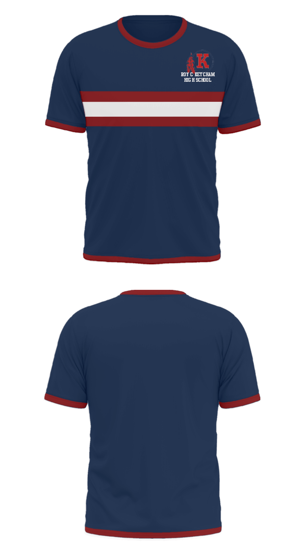 Short Sleeve Performance Shirt, Roy C Ketcham High School, Spirit Store, Teamtime, Team time, sublimation, custom sports apparel, team uniforms, spirit wear, spiritwear, sports uniforms, custom shirts, team store, custom team store, fundraiser sports, apparel fundraiser