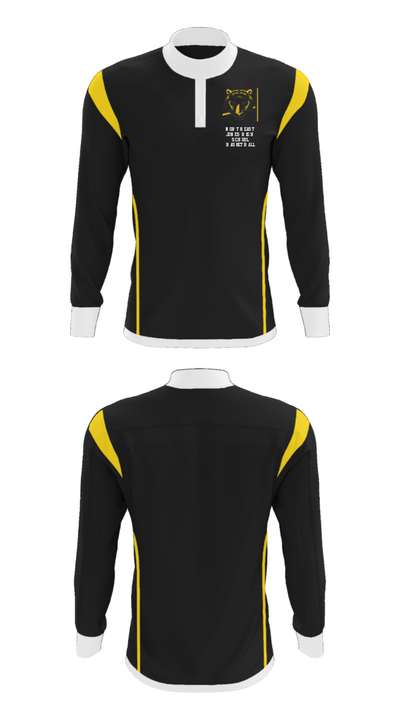 Northeast Jones High School Basketball 17103640 Quarter Zip Jacket - 40