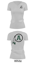 Avon Central High School Basketball 61506869 Women's Short Sleeve V-neck Shirt - 7