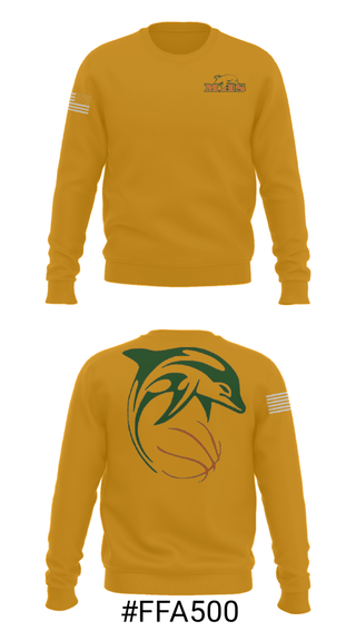 Crew Neck Sweatshirt, Crawford Mosley High School Basketball, Men's Basketball, Teamtime, Team time, sublimation, custom sports apparel, team uniforms, spirit wear, spiritwear, sports uniforms, custom shirts, team store, custom team store, fundraiser sports, apparel fundraiser
