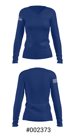 Women's Long Sleeve Vneck Shirt, Rock Sports Academy, Men's Basketball, Teamtime, Team time, sublimation, custom sports apparel, team uniforms, spirit wear, spiritwear, sports uniforms, custom shirts, team store, custom team store, fundraiser sports, apparel fundraiser