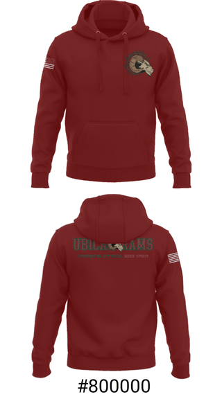 Hoodie, Ubic Academy, Spirit Store, Teamtime, Team time, sublimation, custom sports apparel, team uniforms, spirit wear, spiritwear, sports uniforms, custom shirts, team store, custom team store, fundraiser sports, apparel fundraiser