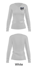 Midway Wolverines 62369449 Women's Long Sleeve V-neck Shirt - 6