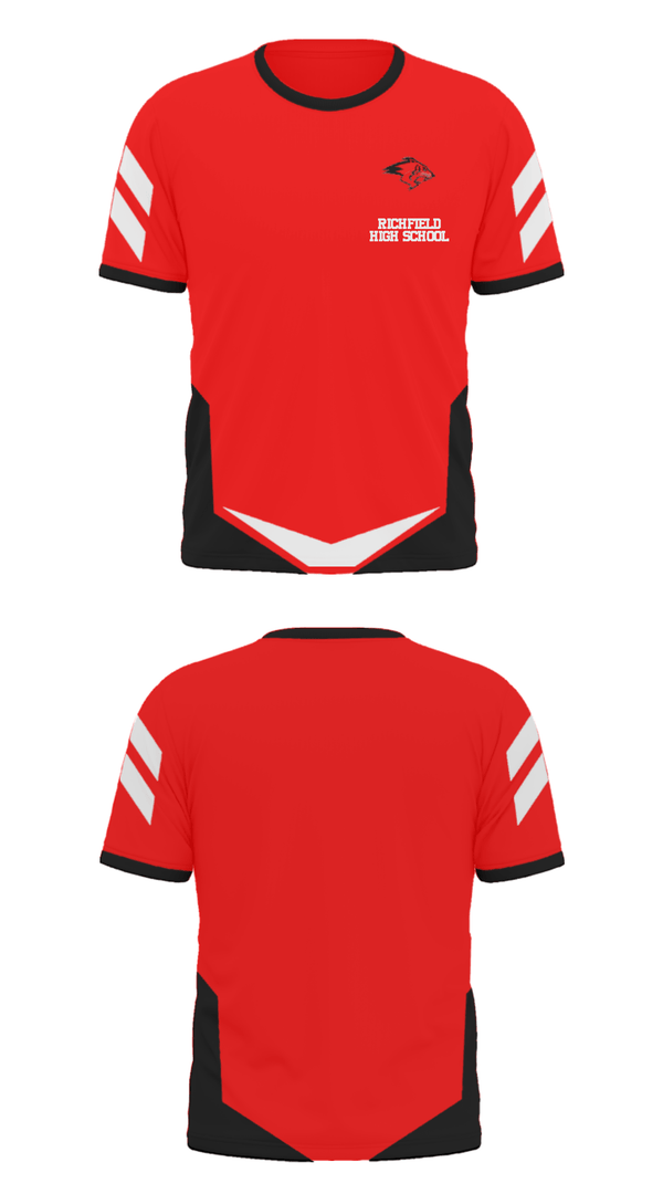 Short Sleeve Performance Polo, Richfield High School, Spirit Store, Teamtime, Team time, sublimation, custom sports apparel, team uniforms, spirit wear, spiritwear, sports uniforms, custom shirts, team store, custom team store, fundraiser sports, apparel fundraiser