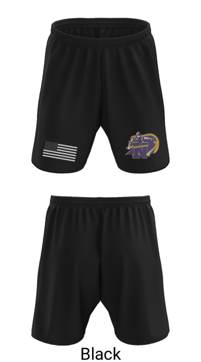 North Henderson High School Basketball 65486041 Athletic Shorts With Pockets - 8