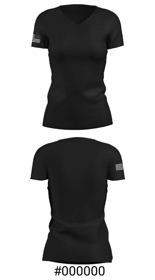 Women's Short Sleeve Vneck Shirt, BA Performance Horses, , Teamtime, Team time, sublimation, custom sports apparel, team uniforms, spirit wear, spiritwear, sports uniforms, custom shirts, team store, custom team store, fundraiser sports, apparel fundraiser
