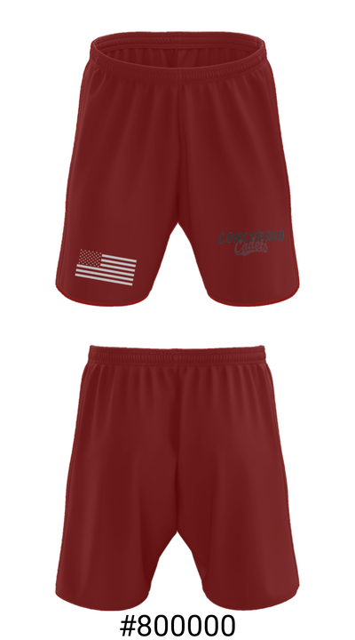 Concordia Lutheran High School Gymnastics 38070175 Athletic Shorts With Pockets - 15