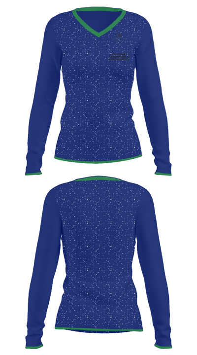 World Alpine Expeditions 35847942 Women's Long Sleeve V-neck Shirt - 31