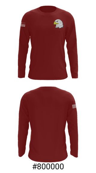 Long Sleeve Performance Shirt, Ellicottville Central Middle School Basketball, Women's Basketball, Teamtime, Team time, sublimation, custom sports apparel, team uniforms, spirit wear, spiritwear, sports uniforms, custom shirts, team store, custom team store, fundraiser sports, apparel fundraiser