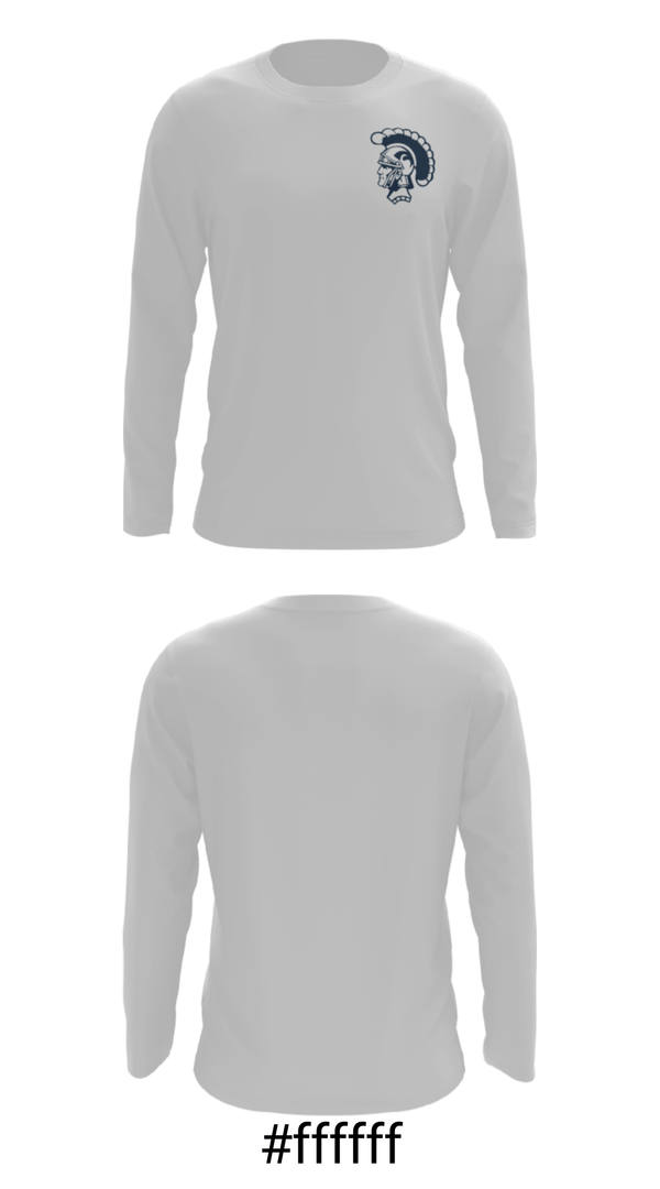 Long Sleeve Performance Shirt, Pottstown High School Basketball, Men's Basketball, Teamtime, Team time, sublimation, custom sports apparel, team uniforms, spirit wear, spiritwear, sports uniforms, custom shirts, team store, custom team store, fundraiser sports, apparel fundraiser