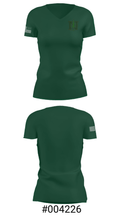 Northwood High/Middle School 82453856 Women's Short Sleeve V-neck Shirt - 21