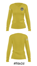Waldo Pafford Elementary 79350355 Women's Long Sleeve V-neck Shirt - 20