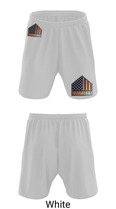 American Wood Stain 64008333 Athletic Shorts With Pockets - 1