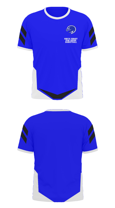 North Forney High School Basketball 14770415 Short Sleeve Performance Polo - 36