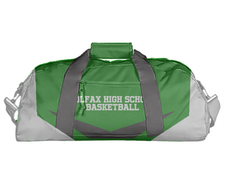 Duffle Bag, Colfax High School Basketball, Women's Basketball, Teamtime, Team time, sublimation, custom sports apparel, team uniforms, spirit wear, spiritwear, sports uniforms, custom shirts, team store, custom team store, fundraiser sports, apparel fundraiser