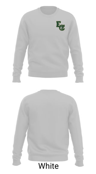 Crew Neck Sweatshirt, East Chambers Elementary, Spirit Store, Teamtime, Team time, sublimation, custom sports apparel, team uniforms, spirit wear, spiritwear, sports uniforms, custom shirts, team store, custom team store, fundraiser sports, apparel fundraiser