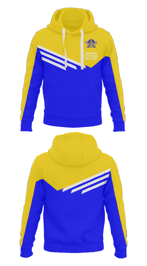 Hoodie, Brunswick High School Wrestling, Wrestling, Teamtime, Team time, sublimation, custom sports apparel, team uniforms, spirit wear, spiritwear, sports uniforms, custom shirts, team store, custom team store, fundraiser sports, apparel fundraiser