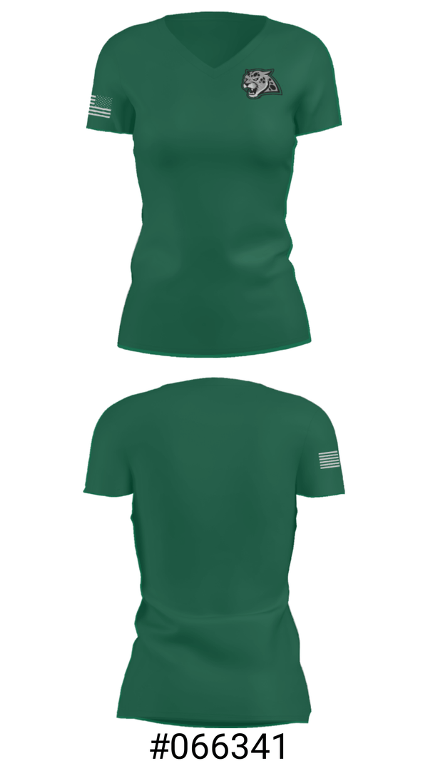 Women's Short Sleeve Vneck Shirt, Emerald Ridge High School Swimming, Swimming, Teamtime, Team time, sublimation, custom sports apparel, team uniforms, spirit wear, spiritwear, sports uniforms, custom shirts, team store, custom team store, fundraiser sports, apparel fundraiser