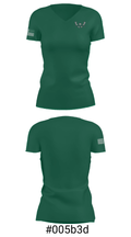 Woodland High School 16515476 Women's Short Sleeve V-neck Shirt - 21