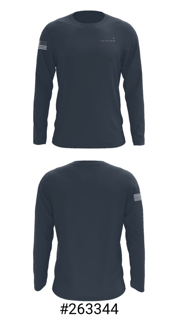 Long Sleeve Performance Shirt, Far Xplorer, , Teamtime, Team time, sublimation, custom sports apparel, team uniforms, spirit wear, spiritwear, sports uniforms, custom shirts, team store, custom team store, fundraiser sports, apparel fundraiser