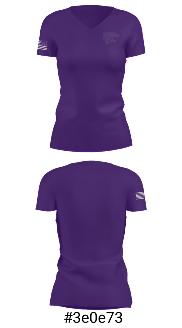 Women's Short Sleeve Vneck Shirt, Keystone High School Wrestling, Wrestling, Teamtime, Team time, sublimation, custom sports apparel, team uniforms, spirit wear, spiritwear, sports uniforms, custom shirts, team store, custom team store, fundraiser sports, apparel fundraiser