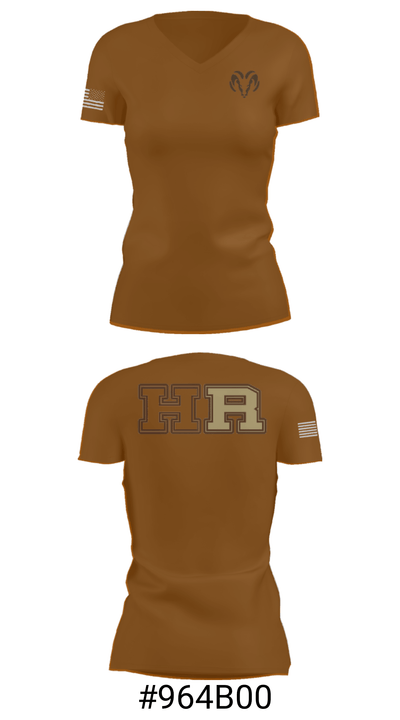 Holt High School Wrestling 51919696 Women's Short Sleeve V-neck Shirt - 21