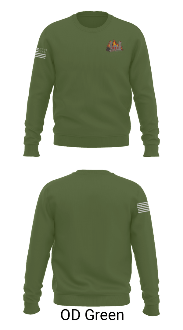 Crew Neck Sweatshirt, 3rd Platoon, Army, Teamtime, Team time, sublimation, custom sports apparel, team uniforms, spirit wear, spiritwear, sports uniforms, custom shirts, team store, custom team store, fundraiser sports, apparel fundraiser